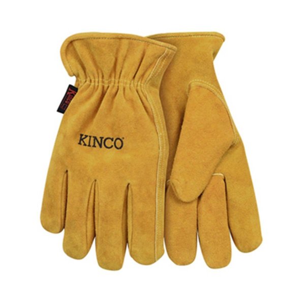 Kinco Golden Full Suede Cowhide Glove; Small 254764